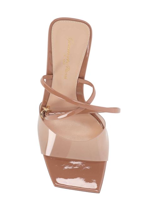 85mm square-toe sandals Gianvito Rossi | G3220885PLXGSVPRALINE